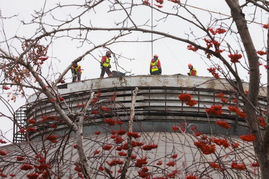 В Красноярском цирке возобновлены работы по капитальному ремонту